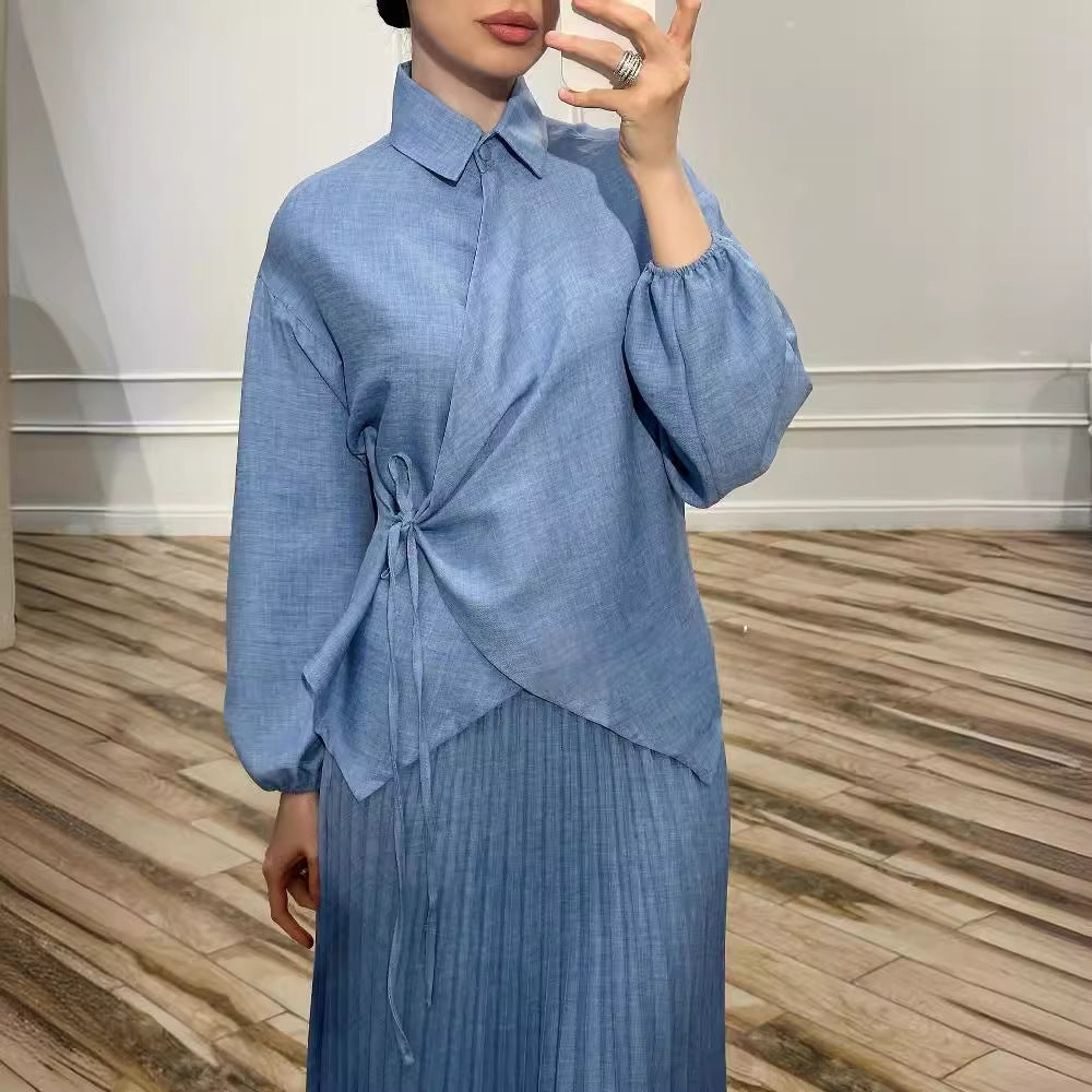 Pleated Set