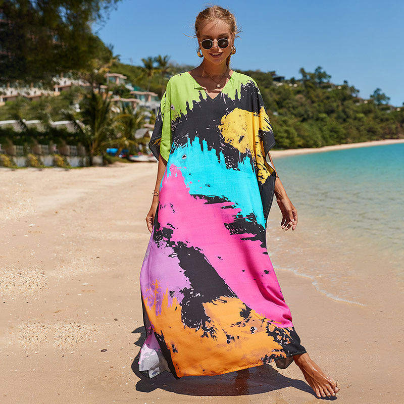 EthnoWave ️ Kimono de Plage Bohème
