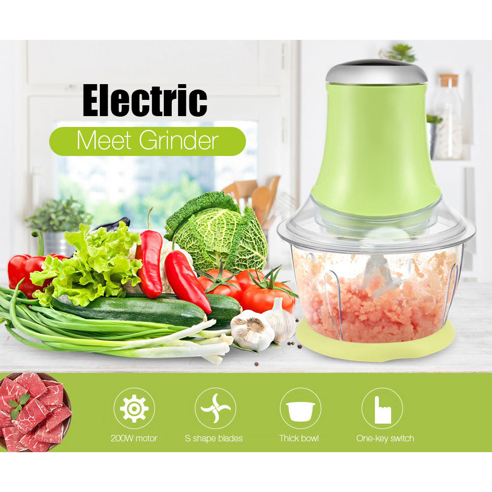 🔪 Hachoir Électrique Multifonction – Compact, Puissant & Pratique