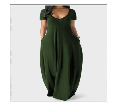 VelvaDream Robe Longue Décolleté V