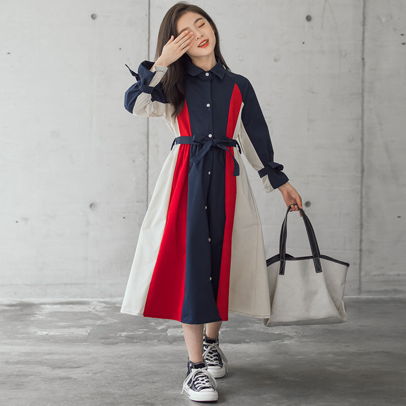 🎨 Robe Patchwork – Pour Grandes Filles