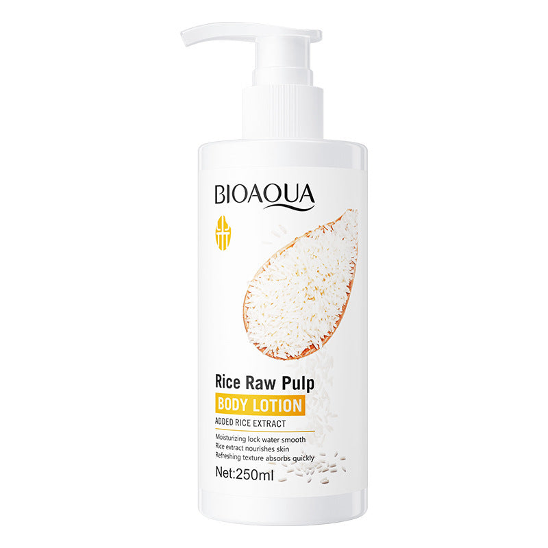 🌾 BIOAQUA – Lotion Hydratante et Nourrissante au Riz et masque capillaire