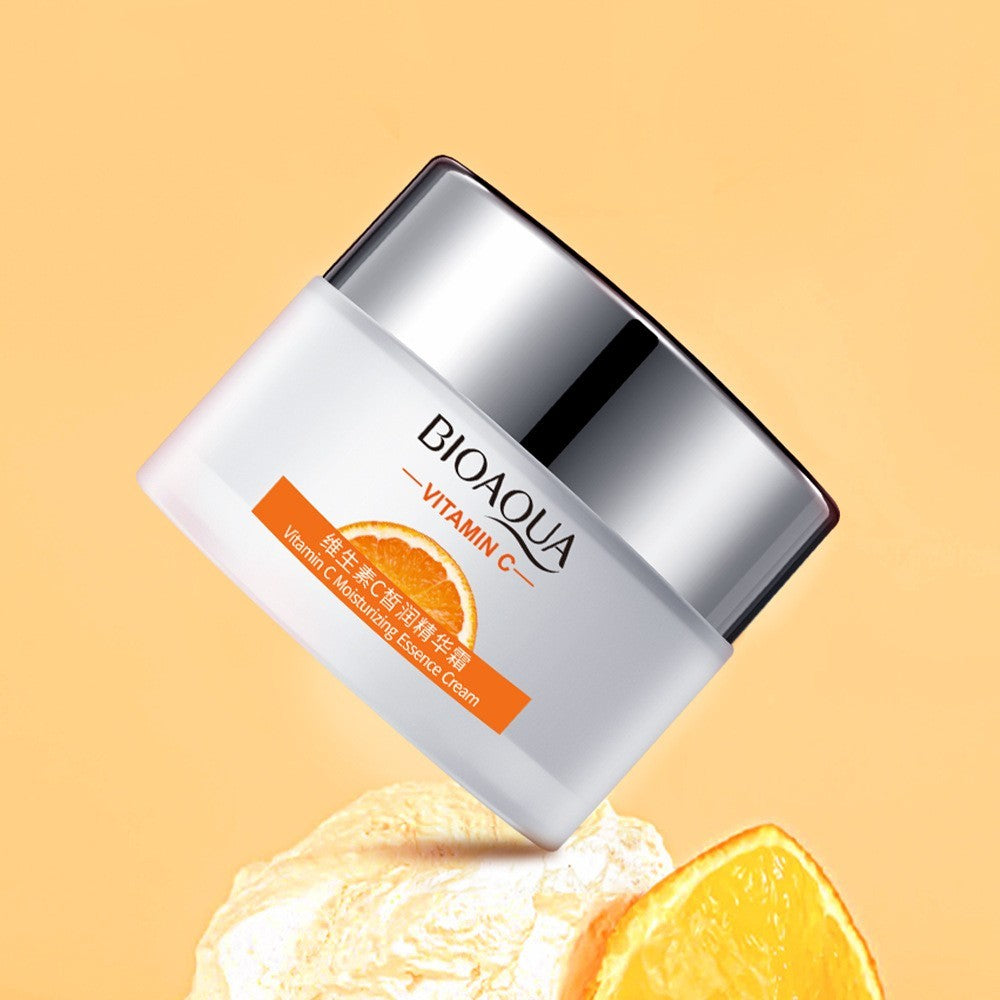 BIOAQUA – Crème Visage 50g + Crème Yeux 20g Hydratantes et Régénérantes à la Vitamine C
