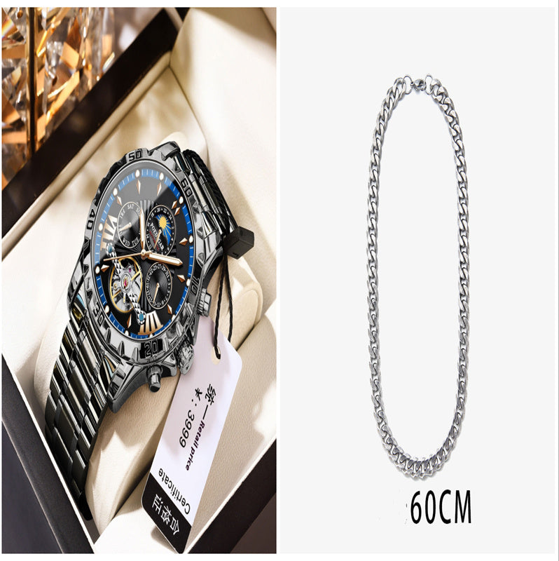 ⌚ MAKOUBA – Montre Automatique Élégance Prestige 🖤🔥