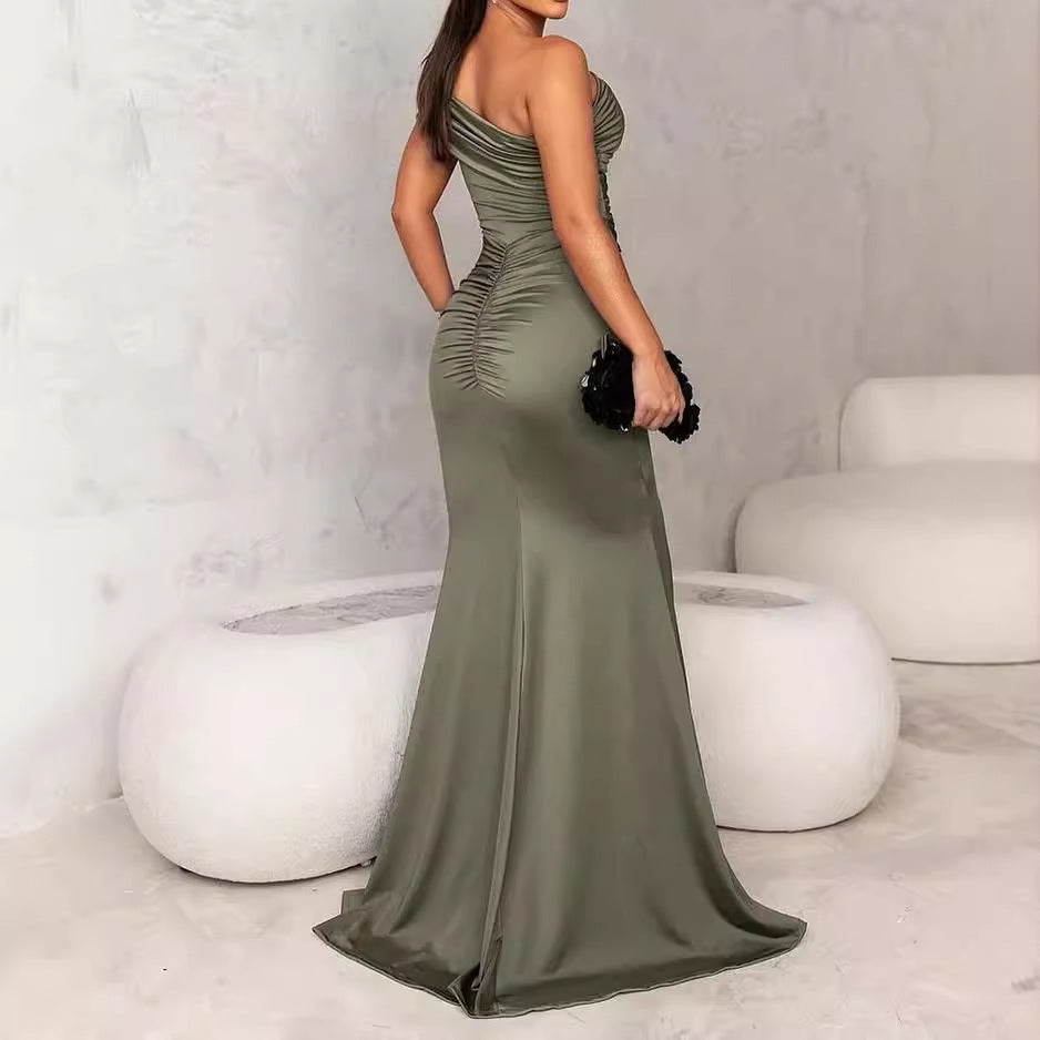 SlitGoddess Robe Épaules Dénudées
