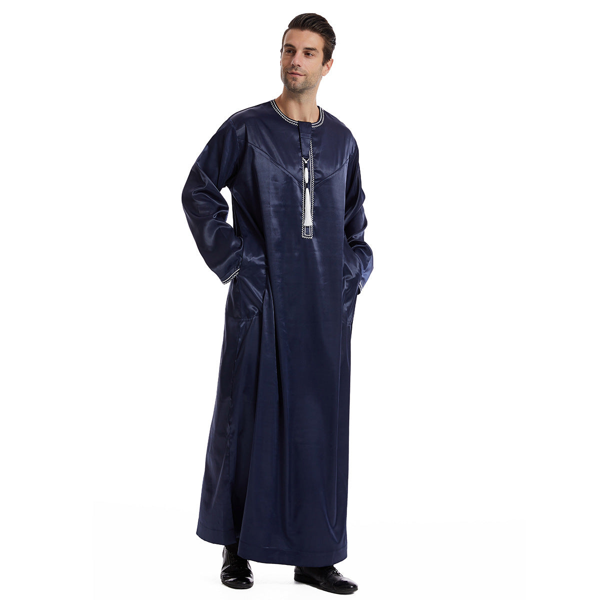 Abdallah – Robe Homme Polyester Brodée