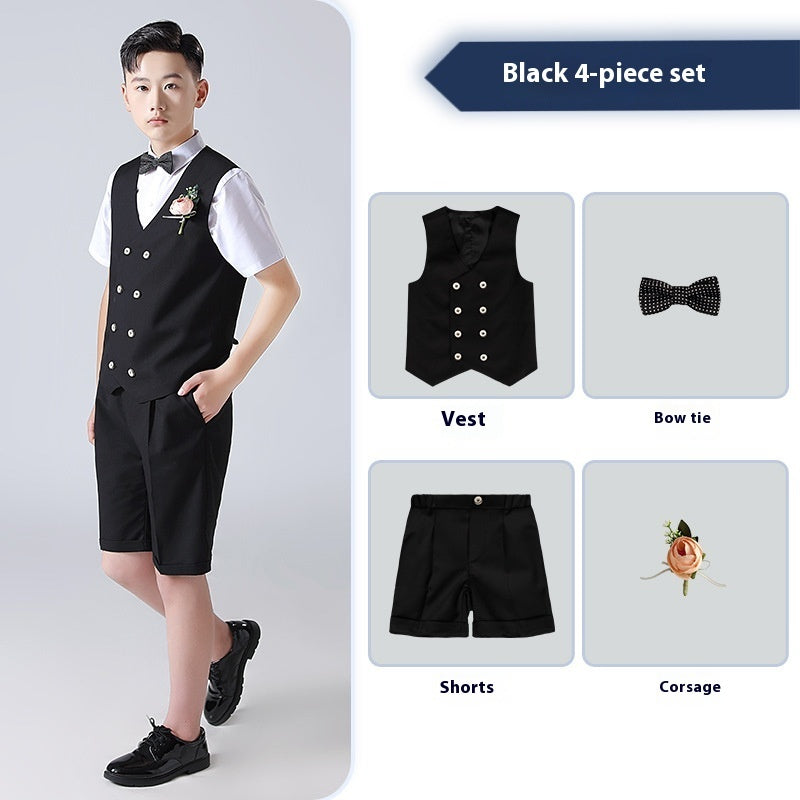 🎩 Costume Chic Garçon – Ensemble 4 ou 5 Pièces Élégant et Confortable