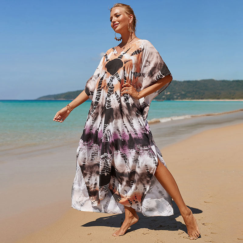 EthnoWave ️ Kimono de Plage Bohème