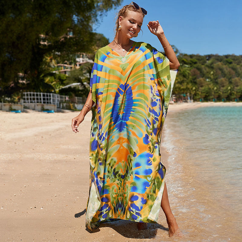 EthnoWave ️ Kimono de Plage Bohème
