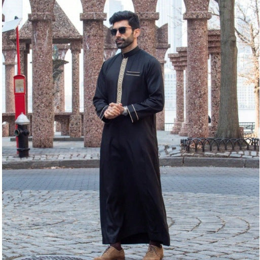 Tariq – Robe Homme Ethnique à Manches Longues