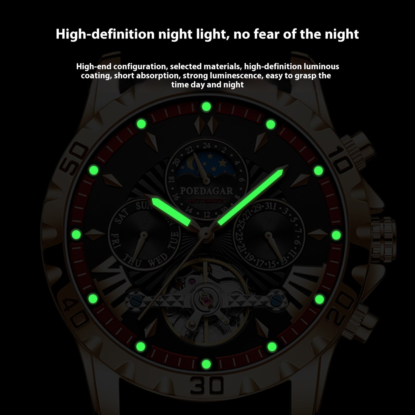 ⌚ MAKOUBA – Montre Automatique Élégance Prestige 🖤🔥