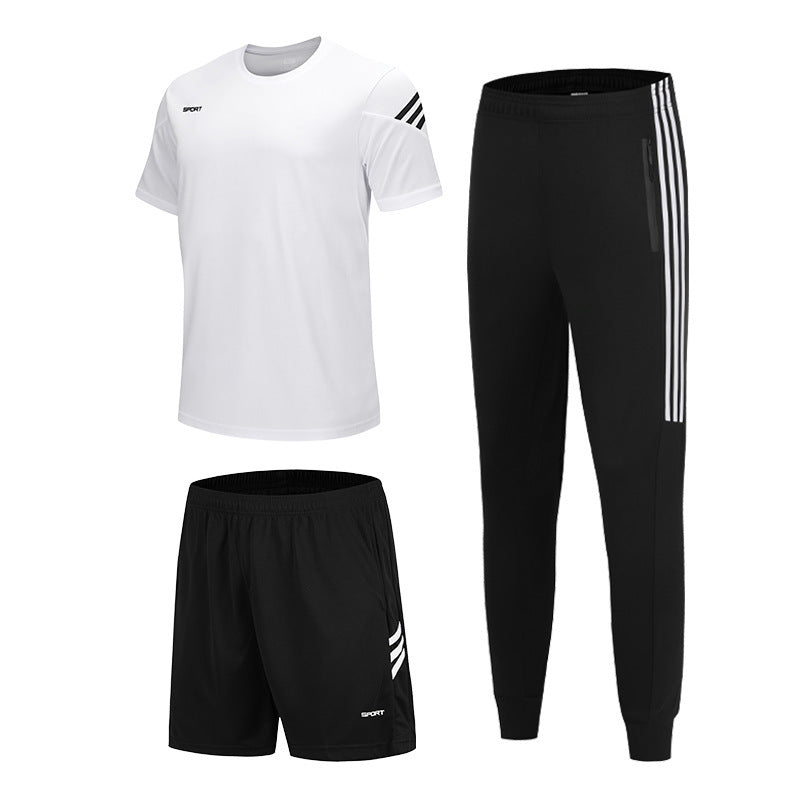 Short sleeve casual training football uniform