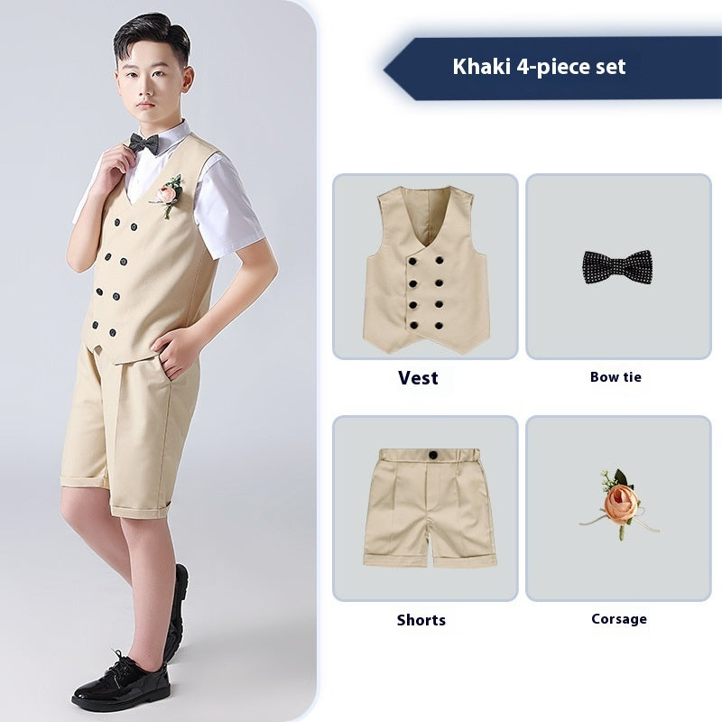 🎩 Costume Chic Garçon – Ensemble 4 ou 5 Pièces Élégant et Confortable