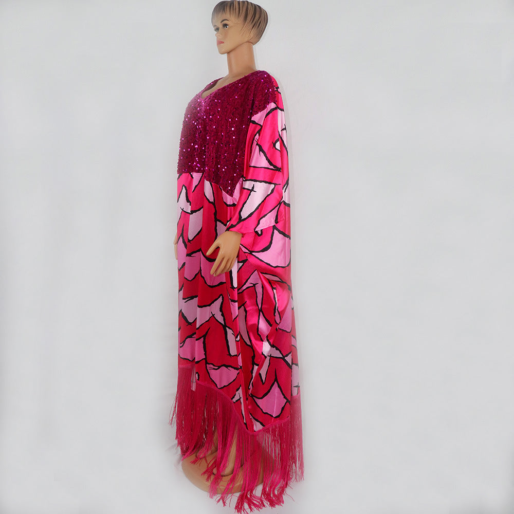 SilkNomad Robe Évasée Ethnique