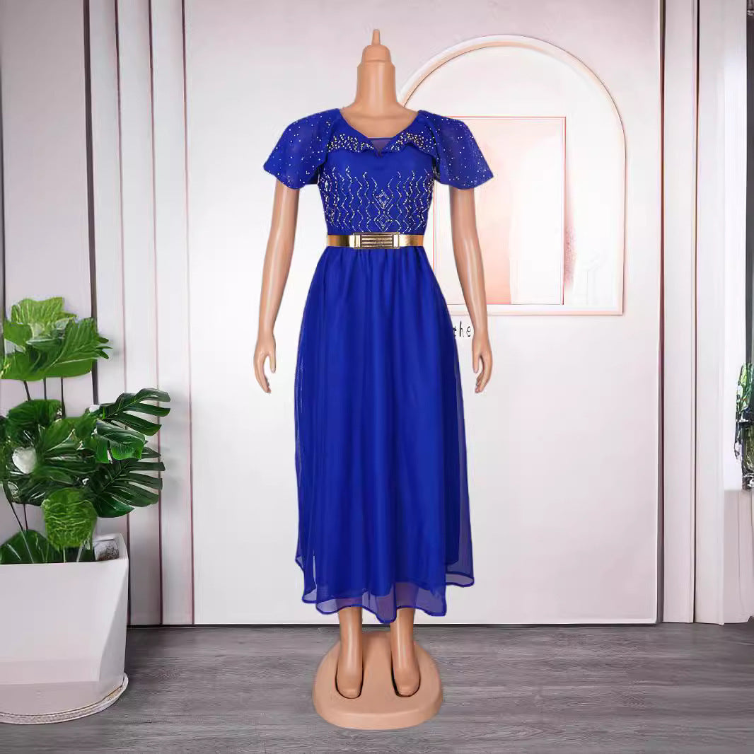Zahra : Perles Couture & Évasé Majestueux