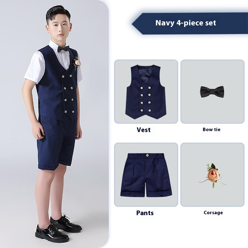🎩 Costume Chic Garçon – Ensemble 4 ou 5 Pièces Élégant et Confortable