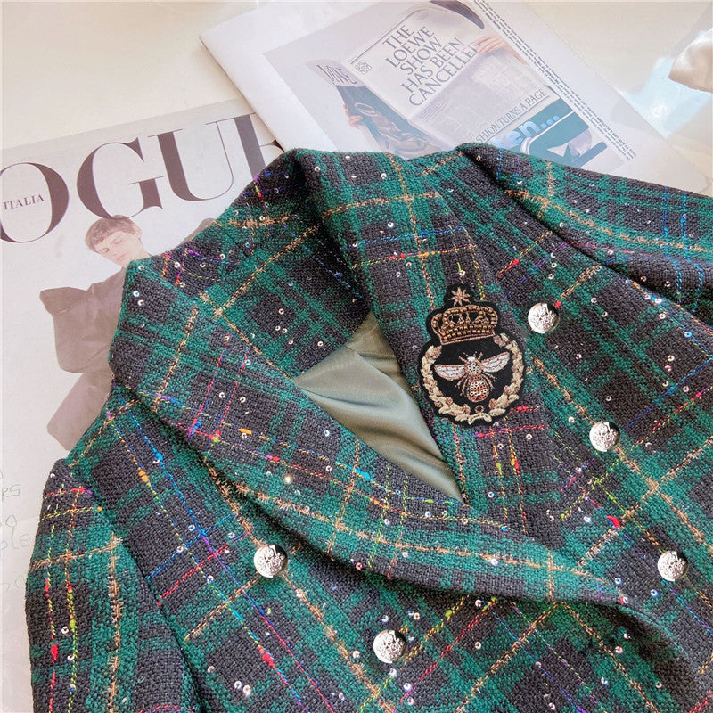 đ Ensemble Chic â Blazer & Short pour Fille