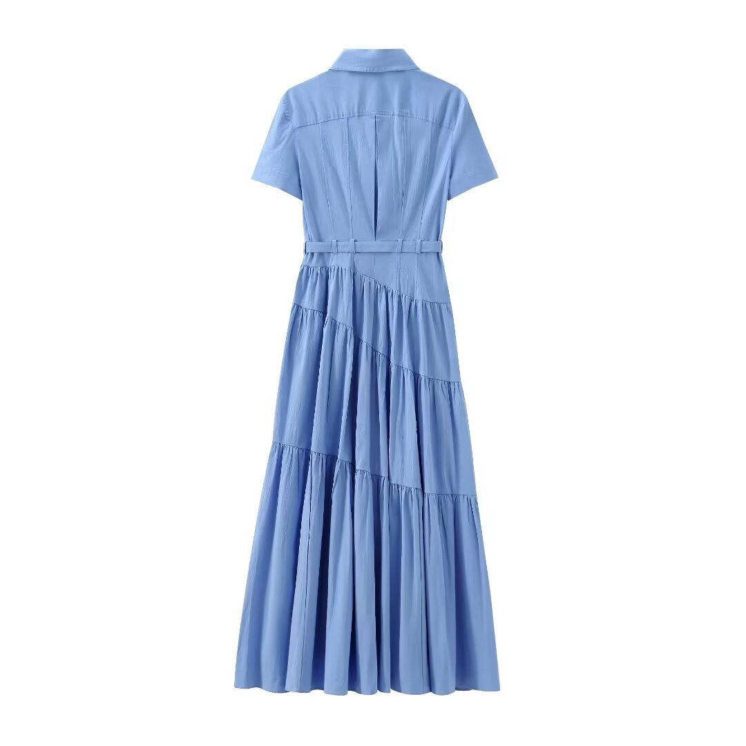 CityBelt Robe Chemise Ceinturée
