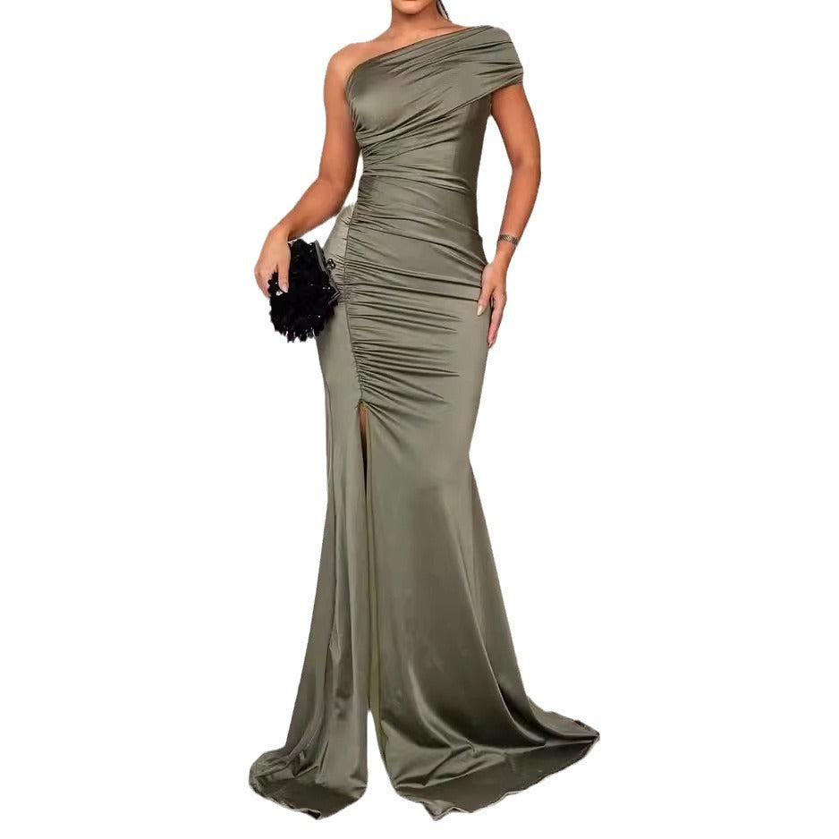 SlitGoddess Robe Épaules Dénudées