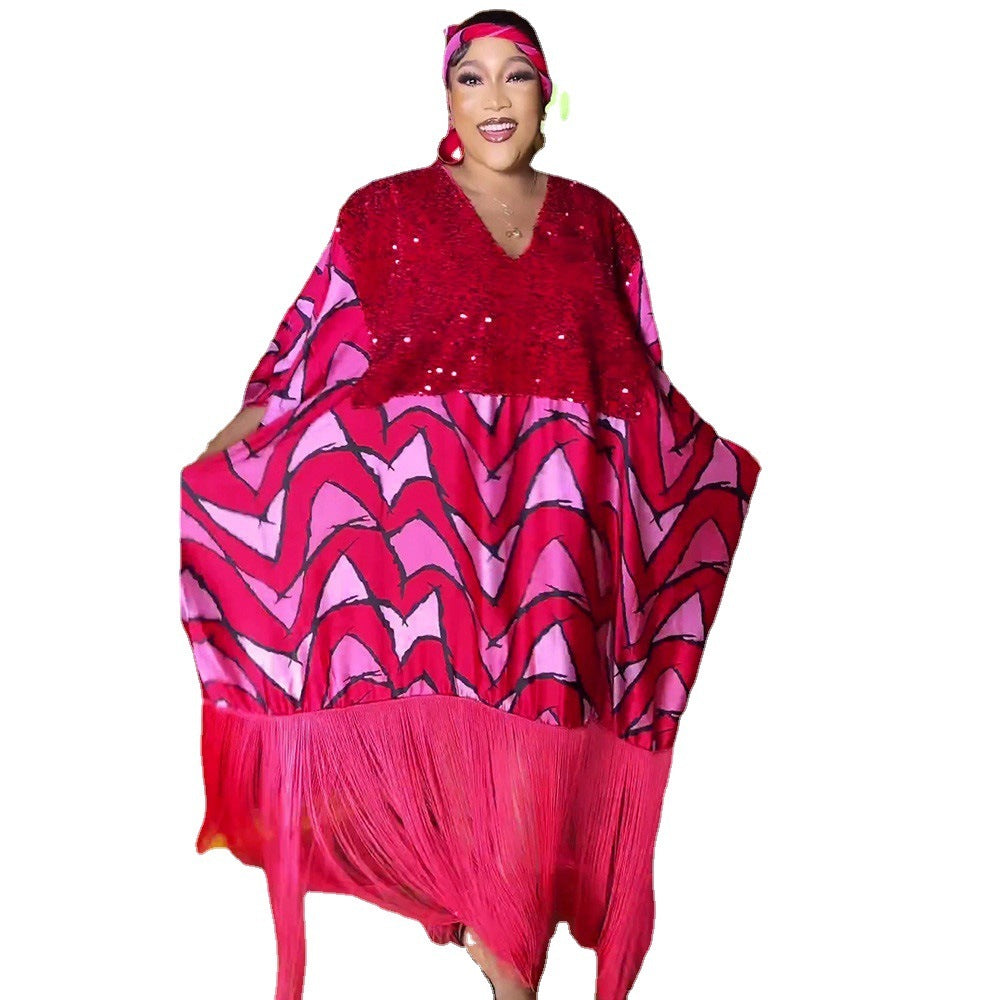 SilkNomad Robe Évasée Ethnique