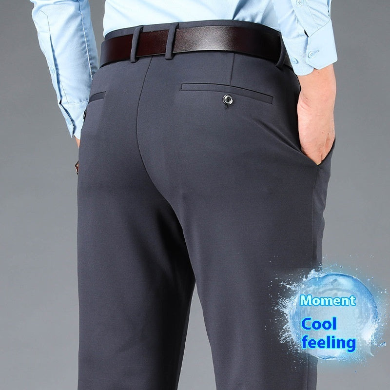 Eleganza – Pantalon Homme Casual Business Grande Taille