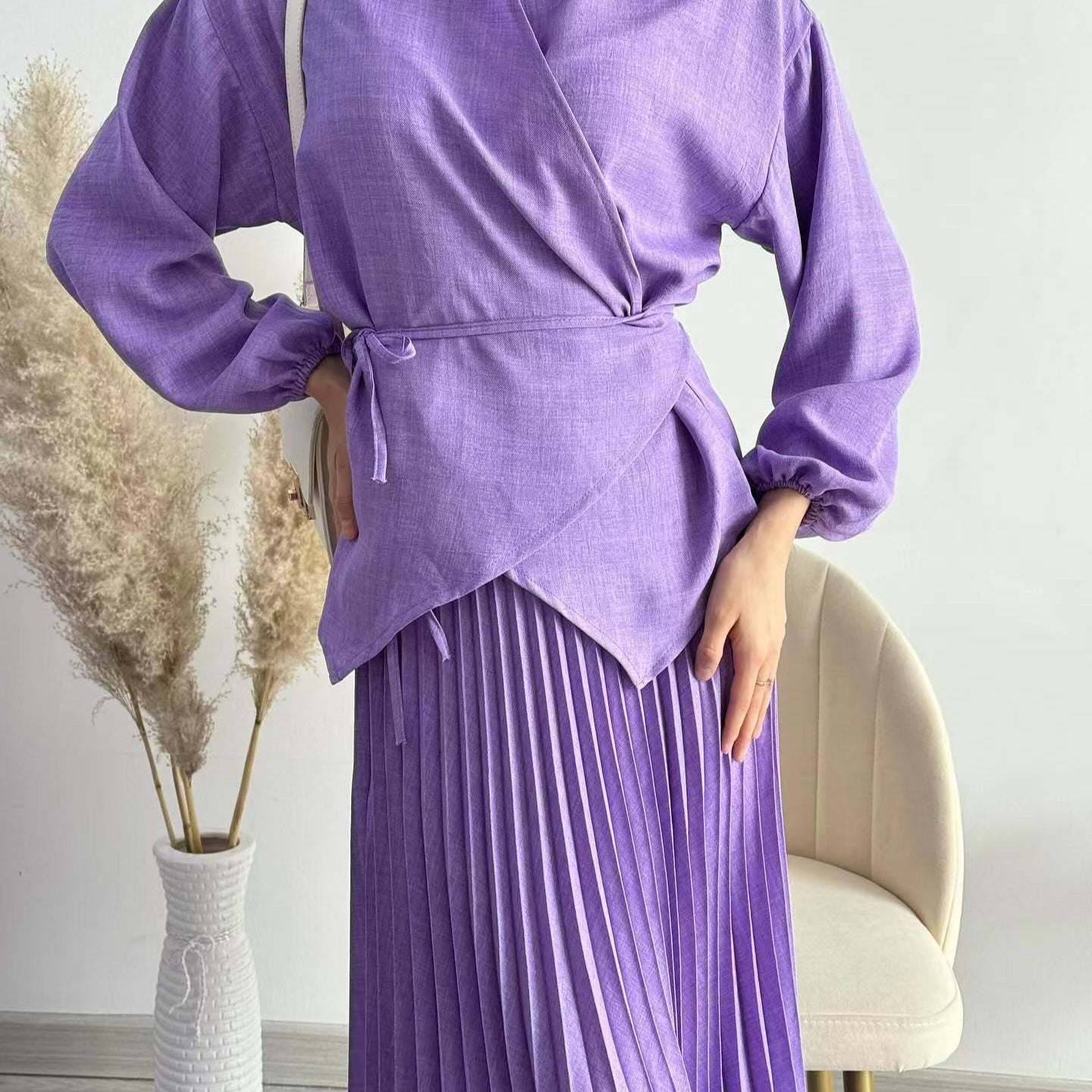 Pleated Set