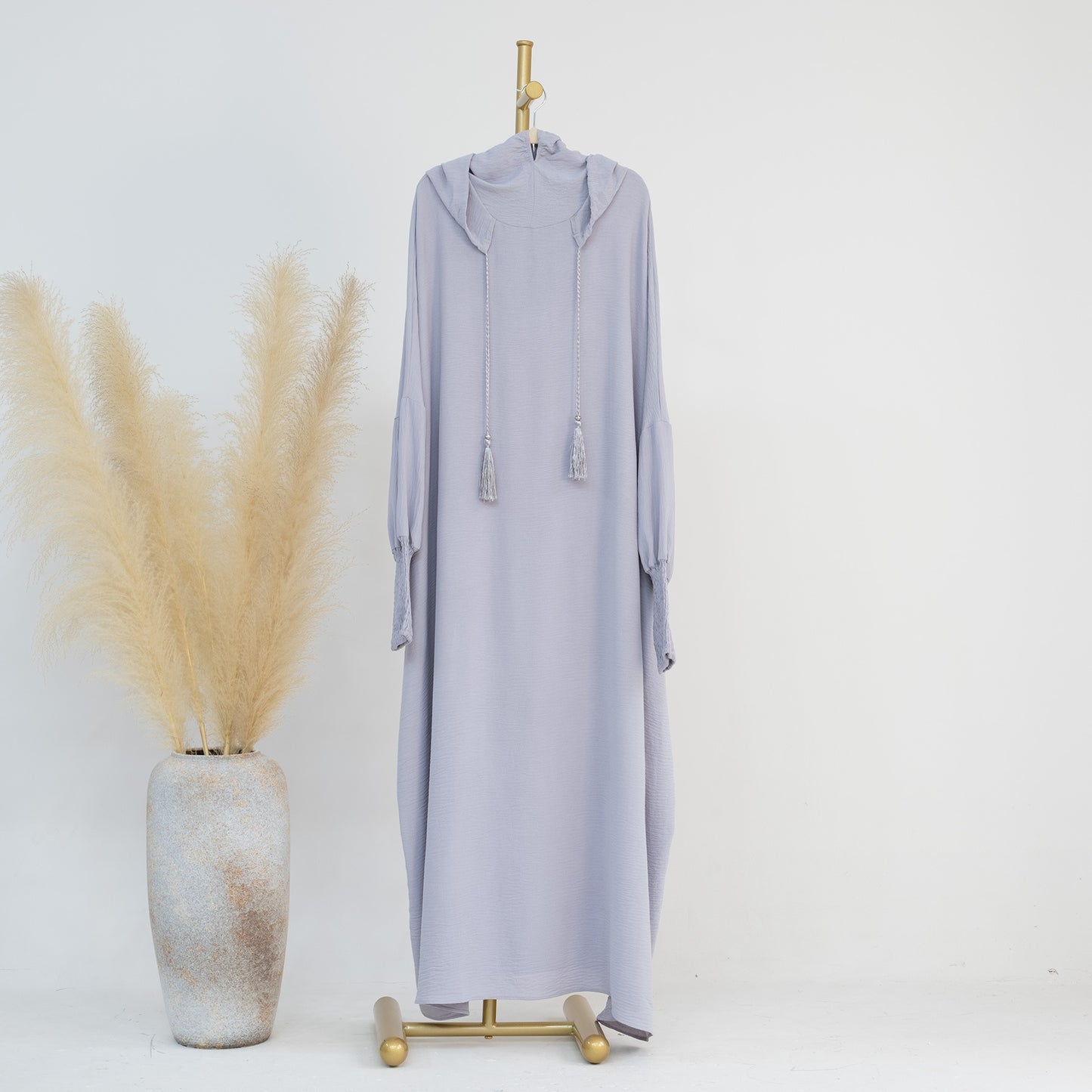 🌿 TAHIRA – Robe Élégante Orientale Sans Manches