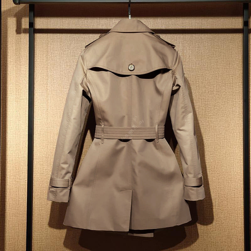 Maréva – Trench féminin à double boutonnage style British 🧥🇬🇧✨