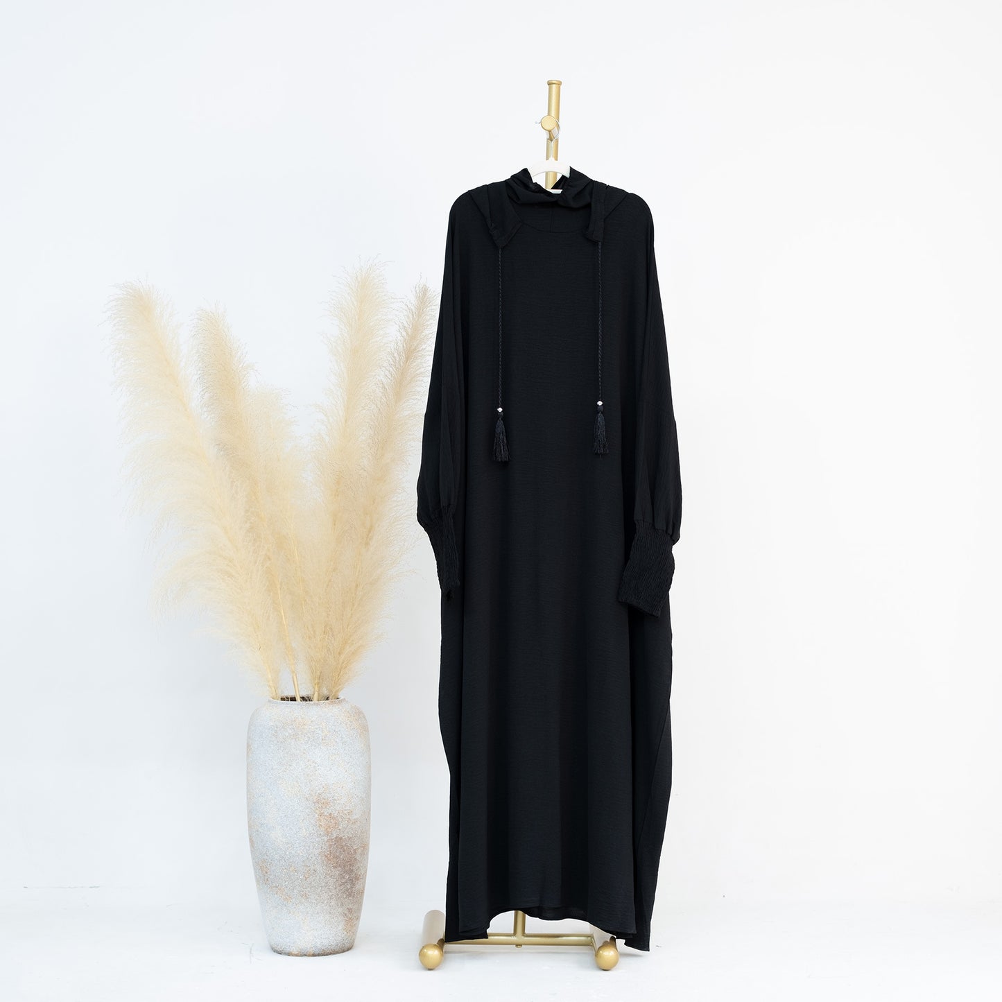 🌿 TAHIRA – Robe Élégante Orientale Sans Manches