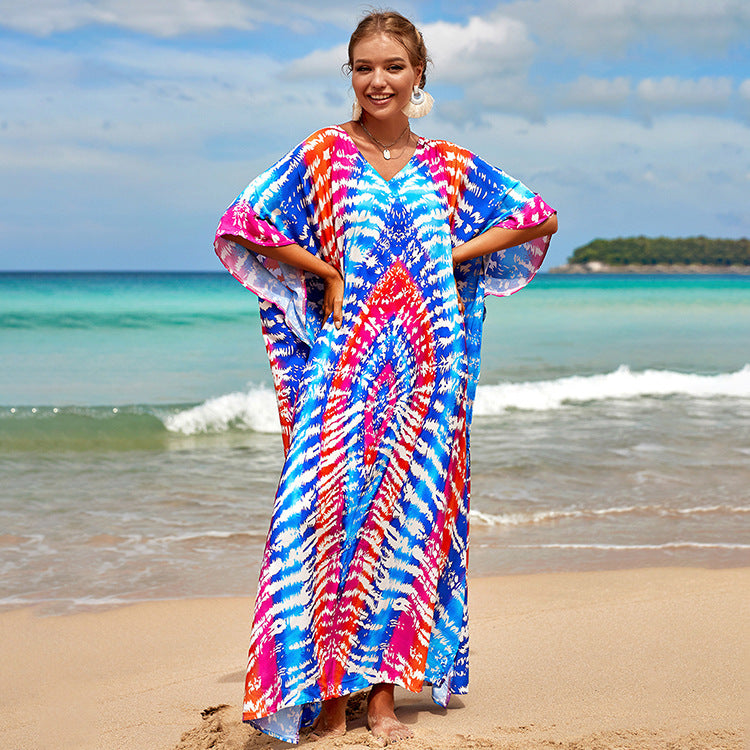 EthnoWave ️ Kimono de Plage Bohème