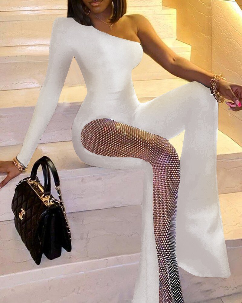 SIRA – Combinaison Épaule Unique Glamour