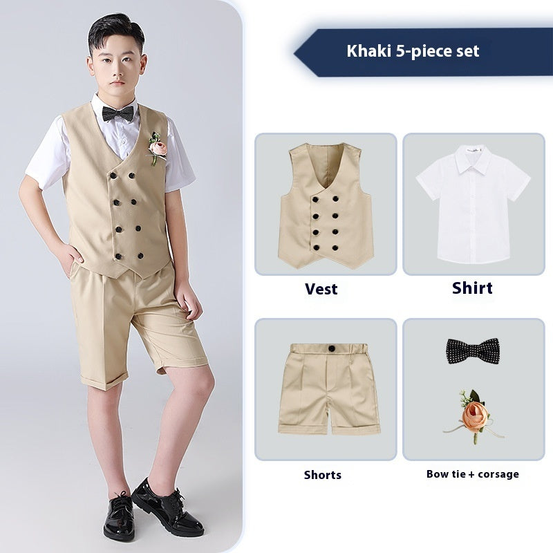 🎩 Costume Chic Garçon – Ensemble 4 ou 5 Pièces Élégant et Confortable