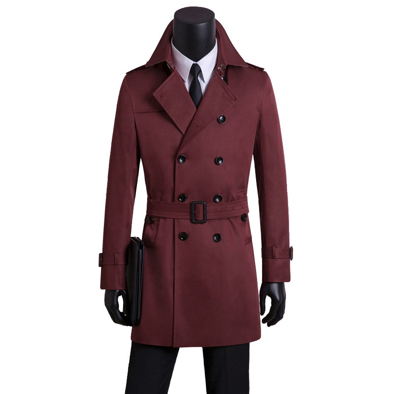 đ€ Yamal ĂlĂ©ganceđ€ Trench Coat Long Homme Slim