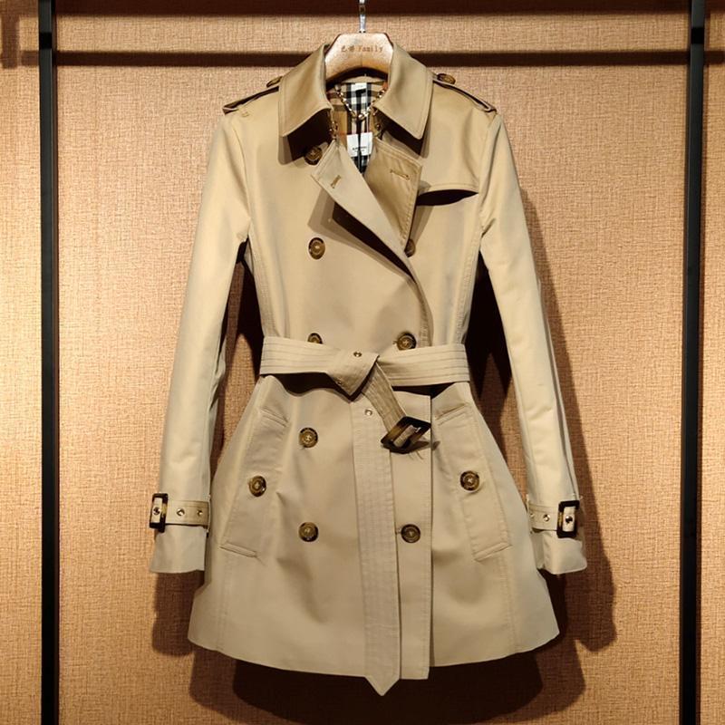 Maréva – Trench féminin à double boutonnage style British 🧥🇬🇧✨