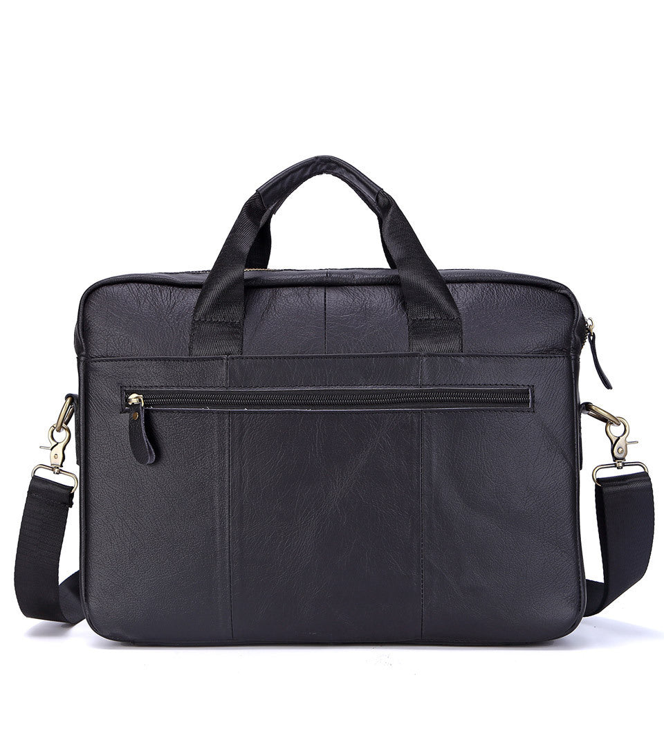 💼 MADIBA– Élégance Noire en Cuir Véritable 🖤