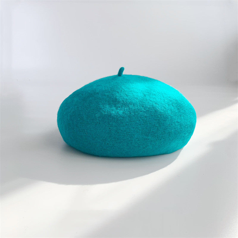 Women's Fashion Casual Warm Solid Color Hat