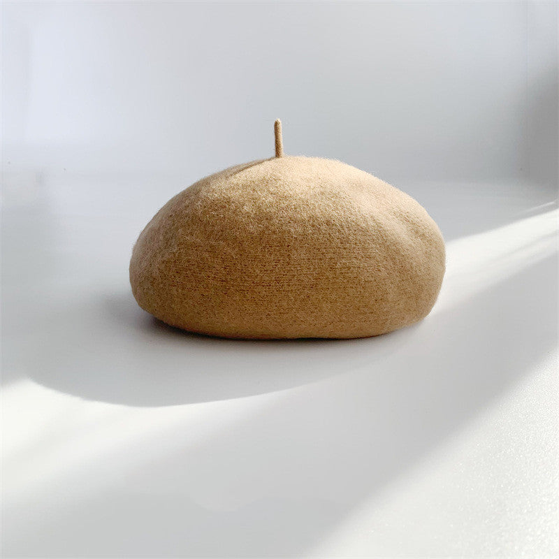 Women's Fashion Casual Warm Solid Color Hat