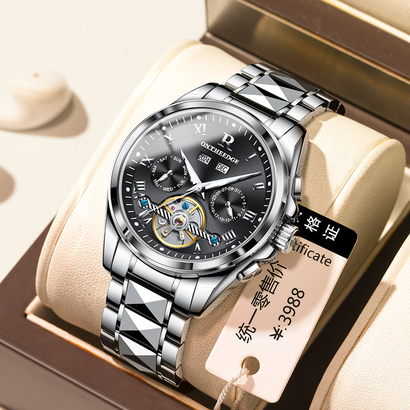 ⌚ KÉBA – Montre Automatique Prestige Homme Or & Acier 💼✨