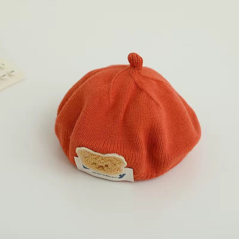 Children Beret Autumn And Winter Thermal Knitting
