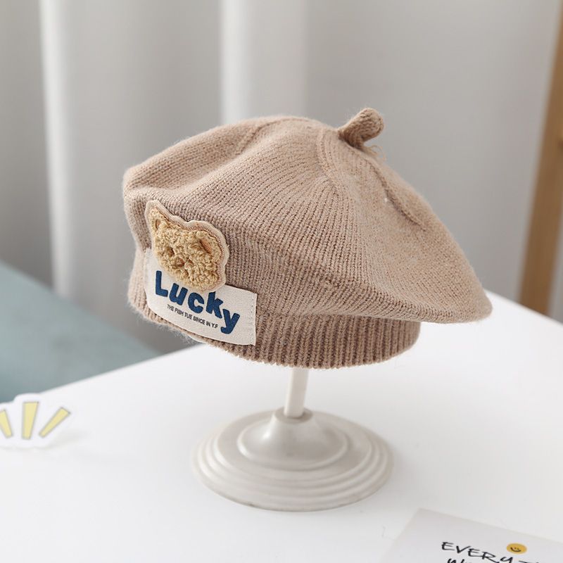 Children Beret Autumn And Winter Thermal Knitting