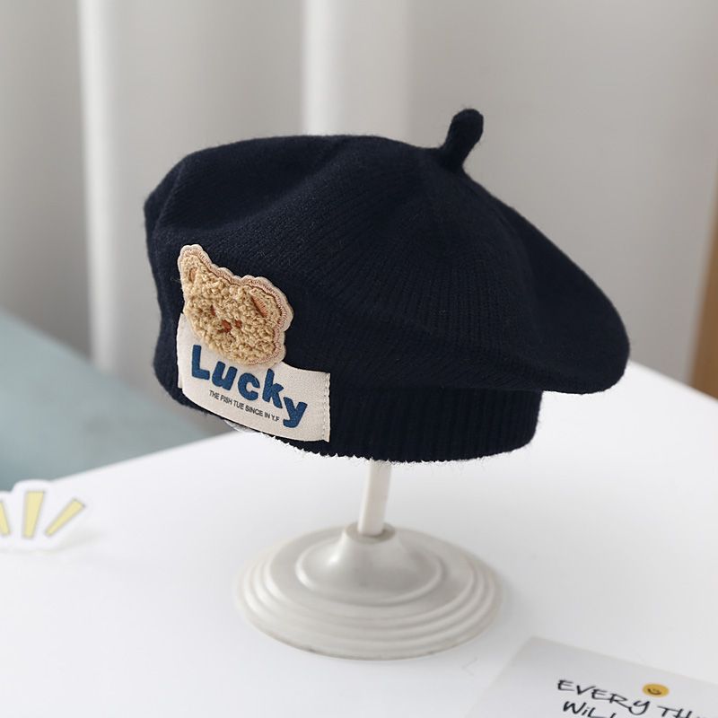 Children Beret Autumn And Winter Thermal Knitting
