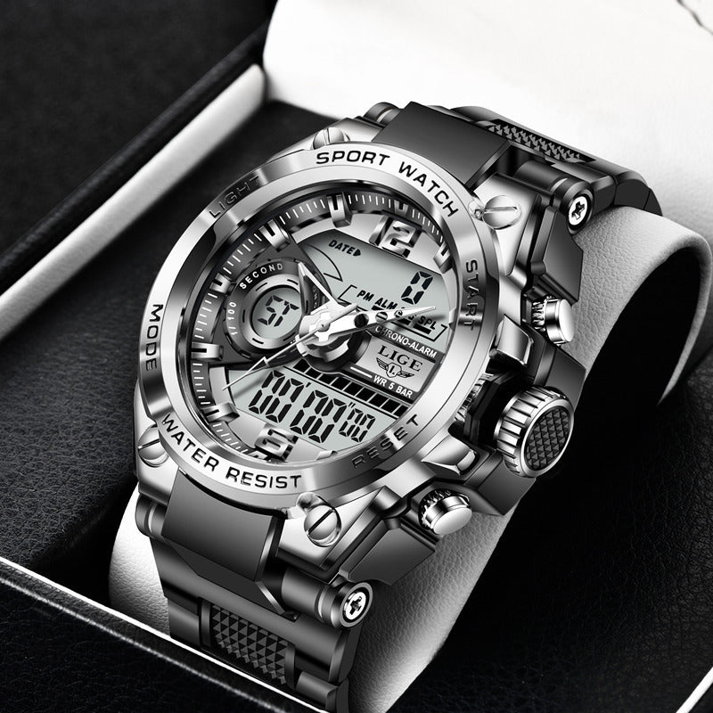 Montre "Kano" — Sport & Élégance Bimode