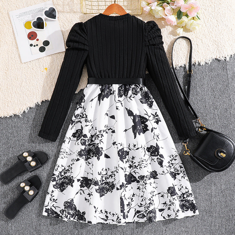 Robe Princesse Bohème Patchwork Fleuri