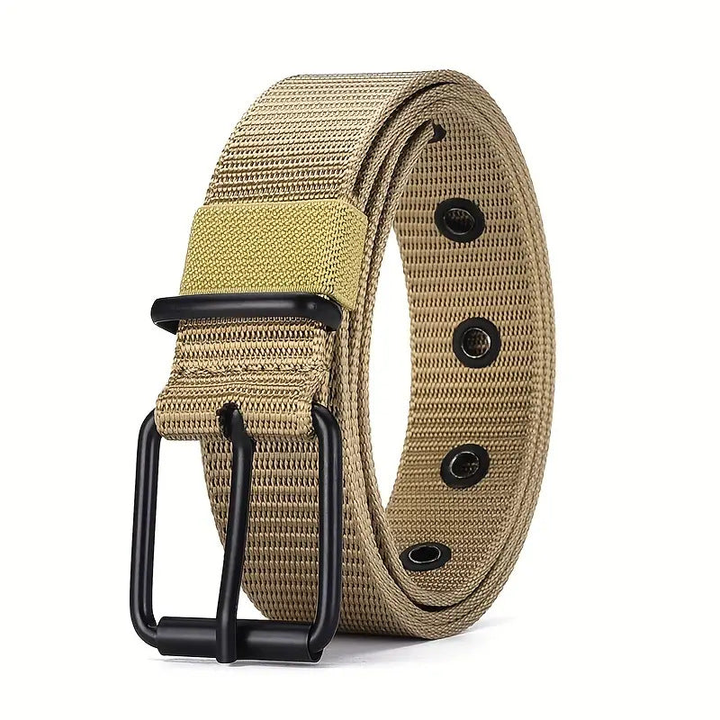Fashion Woven Nylon All-matching Men's Pants Belt