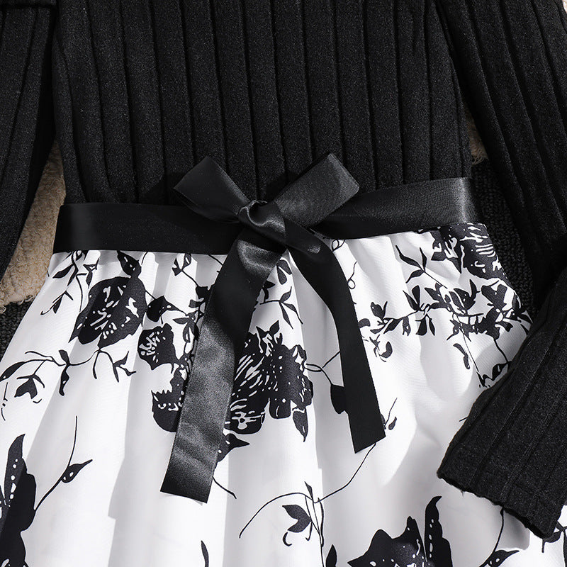 Robe Princesse Bohème Patchwork Fleuri