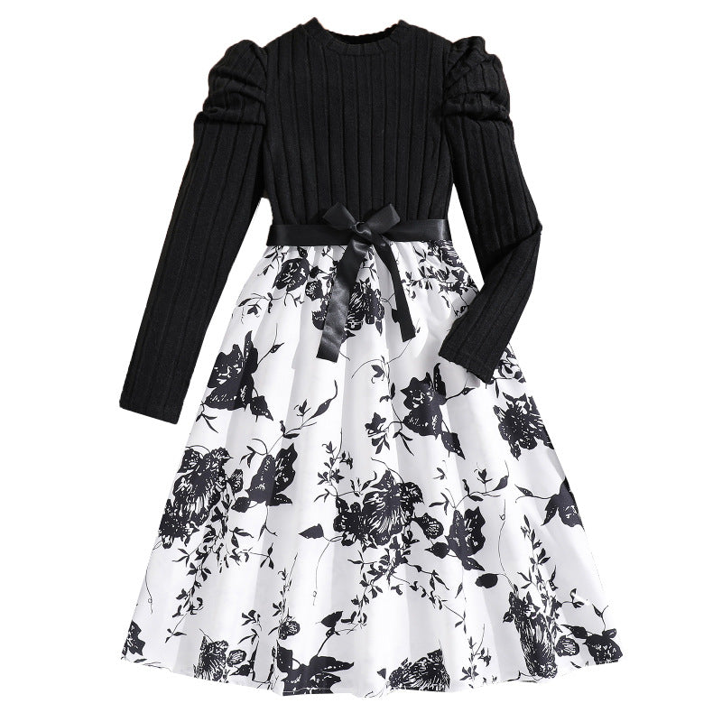 Robe Princesse Bohème Patchwork Fleuri