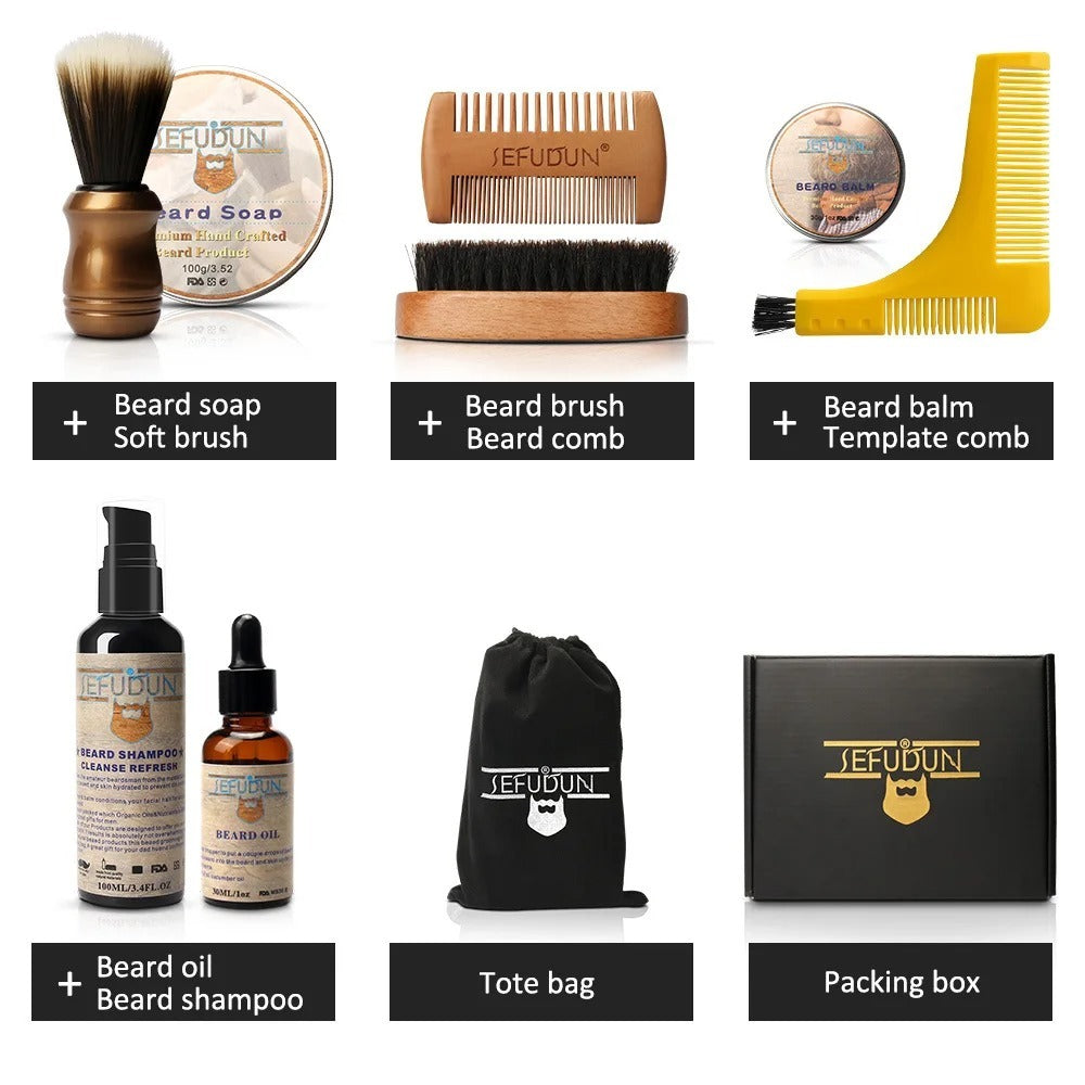 TOUBA – 9-piece Beard Care Set