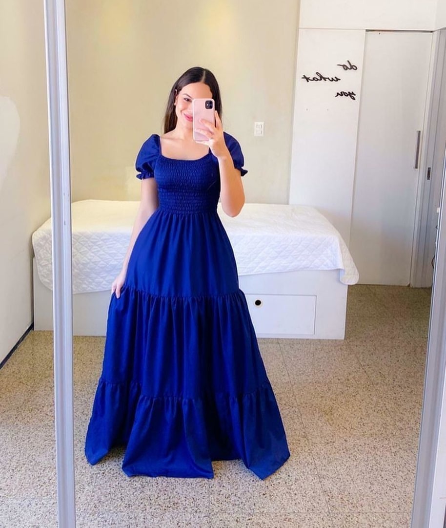 Robe "Amara" Féérie Florale & Épaules Dénudées