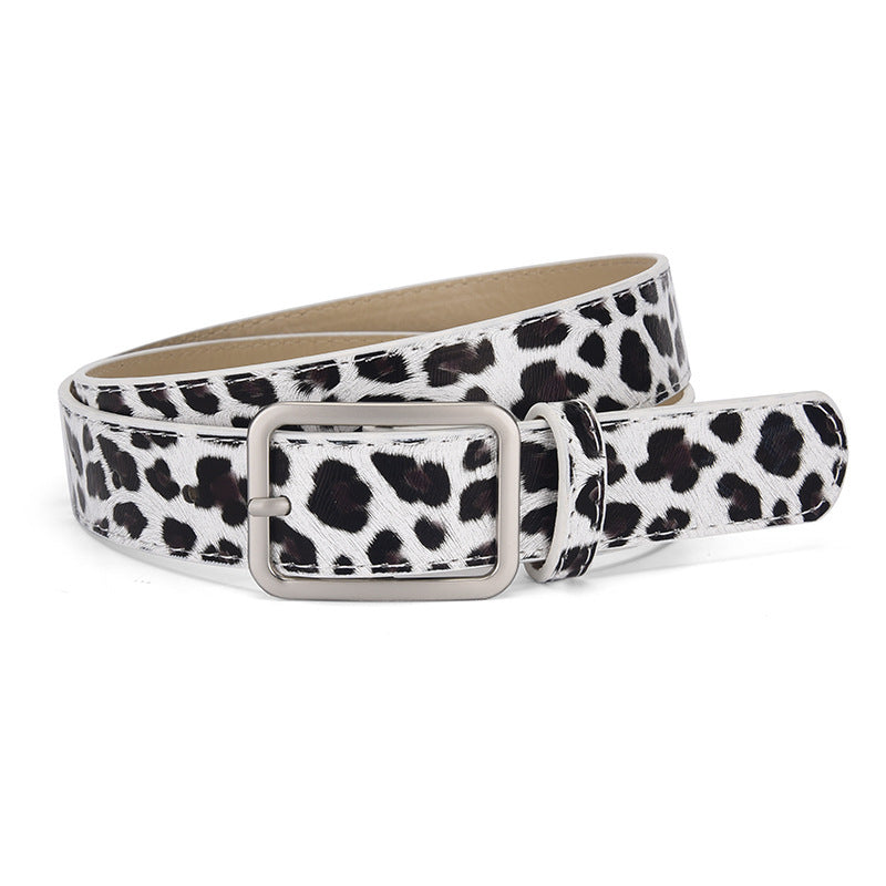 🔲 Ceinture Tendance à Boucle Carrée – Look Minimaliste & Stylé