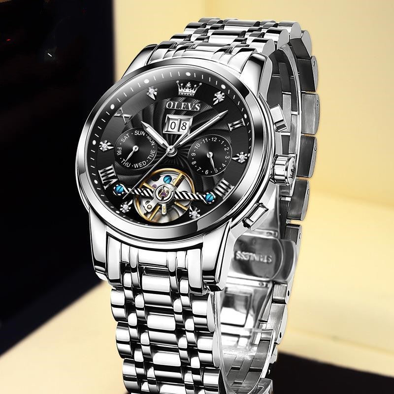 ⌚ NDONGO – Montre Mécanique Automatique Prestige Homme 🖤